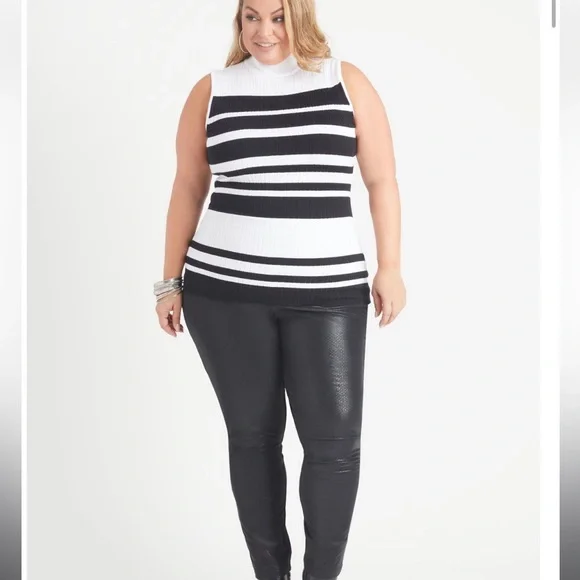 Brand New  Leather Leggings/ Pants Size 22/24, 26/28 - Picture 12 of 14